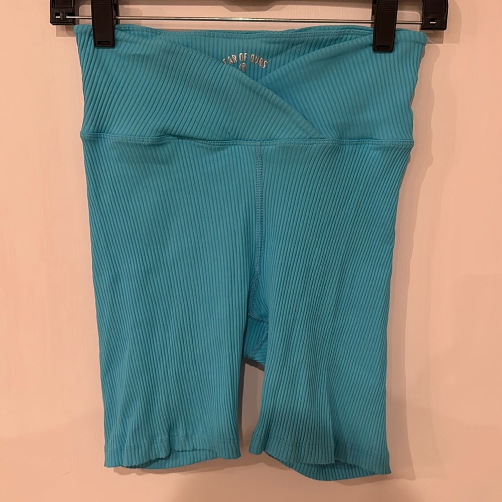Year of Ours Ribbed V Waist Biker Shorts